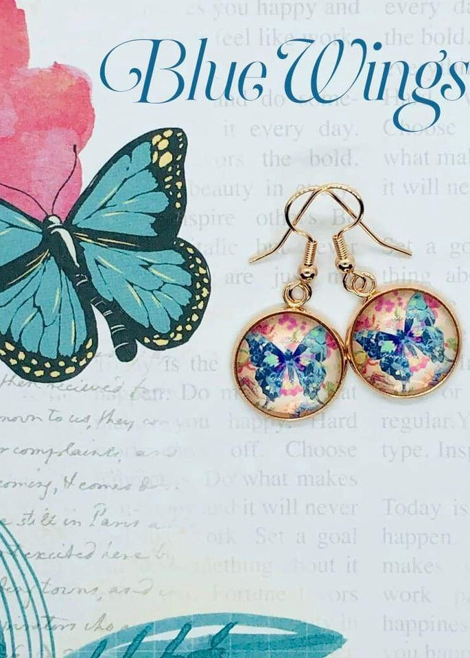 ButterFly Love Girls Earrings - All Things Jaz-ze