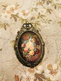 Crown Bouquet Antique Style Brooch - All Things Jaz-ze