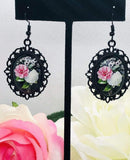 Mixed Blossoms Vintage Style Earrings - All Things Jaz-ze