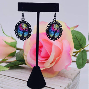 Mystic Tree Vintage Earrings - All Things Jaz-ze