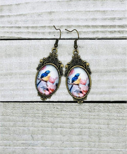Two Little birds Antique Style Earrings - All Things Jaz-ze