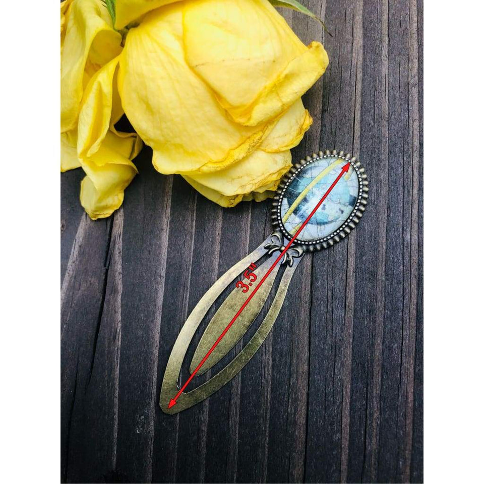 Vintage Map Book Marks