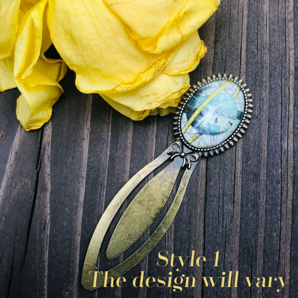 Vintage Map Bookmark - Style 1